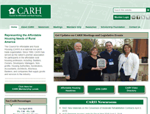 Tablet Screenshot of carh.org